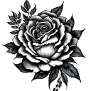 Dark Romance tattoo design idea