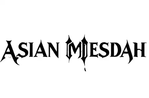 "ASIAN MESSIAH" tattoo design idea