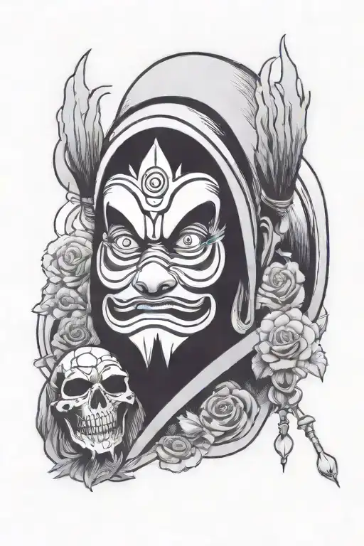 Bleach anime tattoo design idea