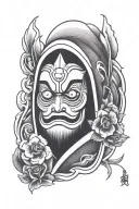 Bleach anime tattoo design idea