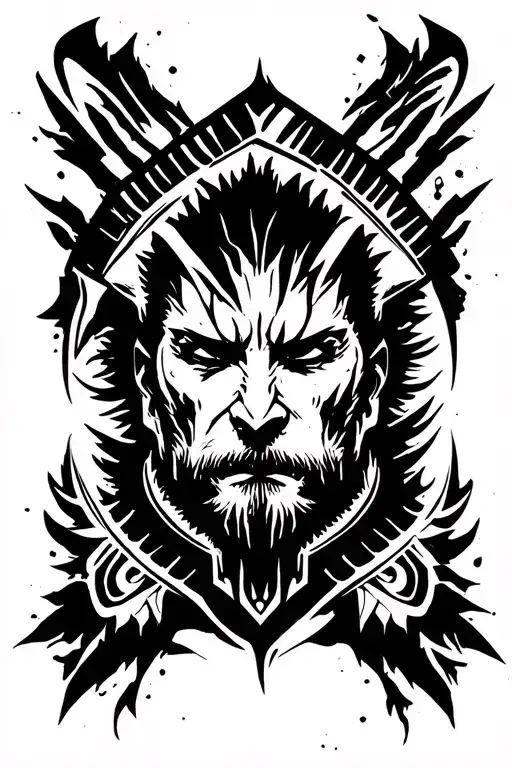 tattoo like the videogame farcry 3. I want the same tattoo as far cry 3 but instead of the forearm I want it in my arm tattoo design idea