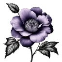 Violet And Primrose tattoo design idea