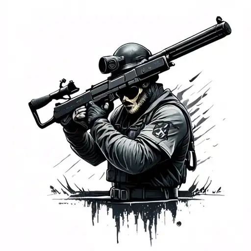 Pubg tattoo design idea