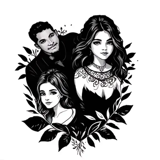 family first 12.07.73  11.07.??  04.24.00. 06.07.03 tattoo design idea