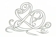 ampersand symbol with book open tattoo design idea