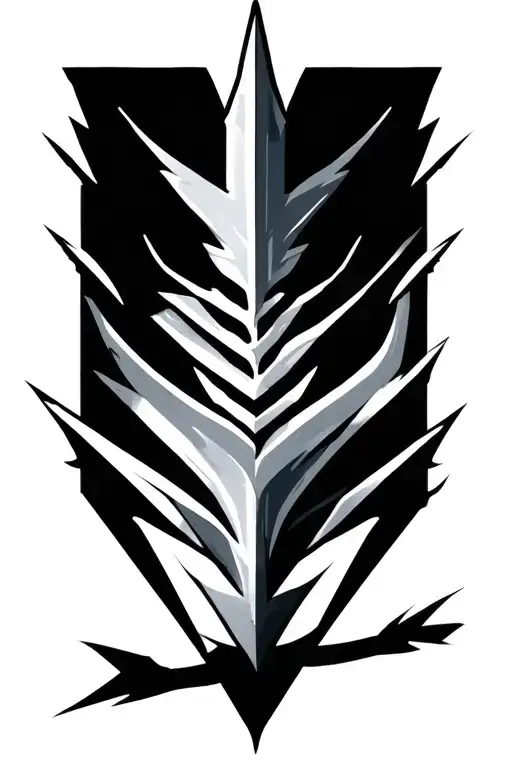 arrow tattoo design idea