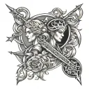 Gemini, Sagittarius, Sagittarius sign tattoo design idea