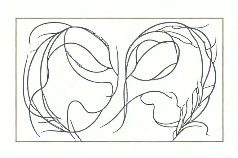 Pectoral tattoo design idea