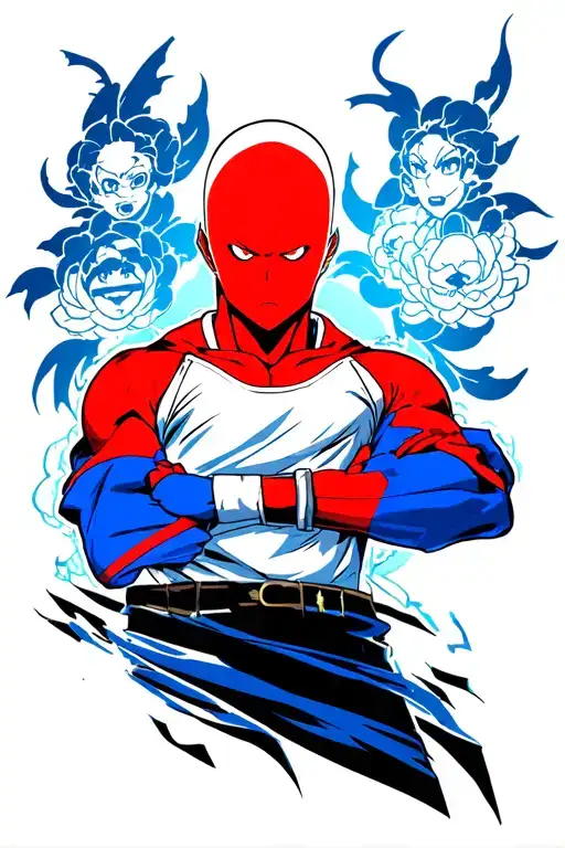 saitama tattoo design idea