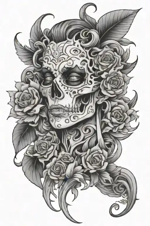 Depersonalization tattoo design idea