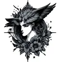 Do Not Go Gentle tattoo design idea