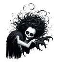 Tim Burton tattoo design idea