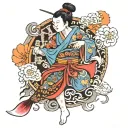 Apollo tattoo design idea