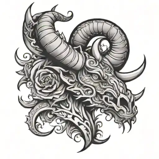 Khorn tattoo design idea