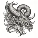 Khorn tattoo design idea