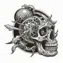 Adhd tattoo design idea