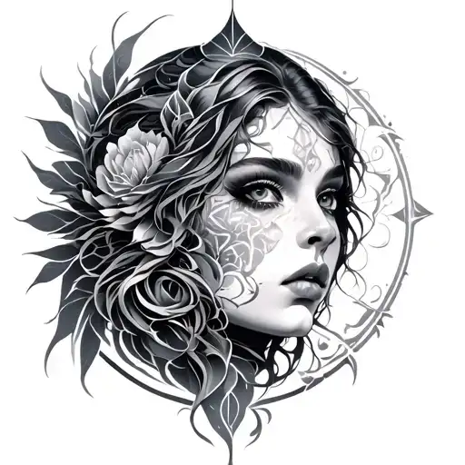 Aether tattoo design idea