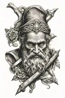 Saint Andrew  tattoo design idea