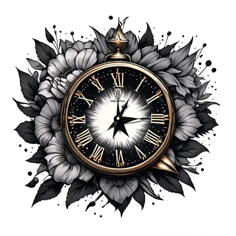 jungook my time clock and jojo star birthmark mixture tattoo tattoo design idea