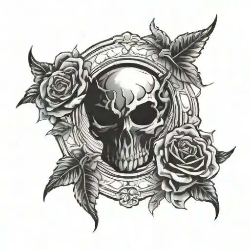 666 tattoo design idea
