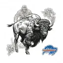 buffalo bills tattoo design idea