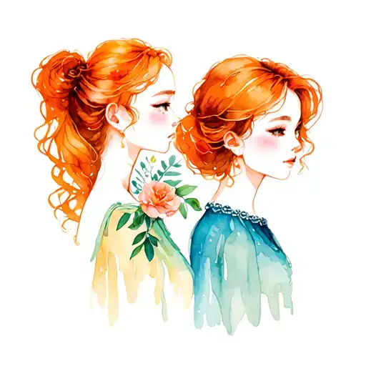 Lyla and Penelope tattoo design idea