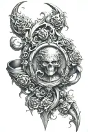 maliketh Elden ring tattoo design idea