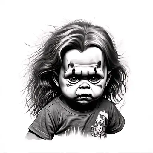 Chucky tattoo design idea