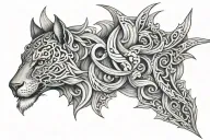 3d tattoo design idea