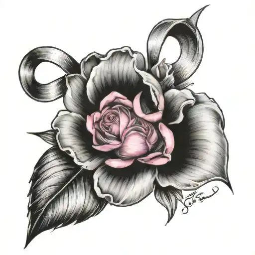 breast cancer sister tattoo tattoo design idea