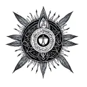 EMANII, Libra, Allah, 7 tattoo design idea