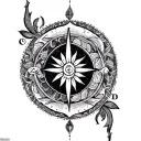 EMANII, Libra, Allah, 7 tattoo design idea