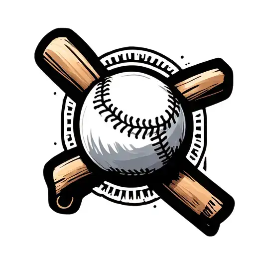 baseball laces tattoo design idea