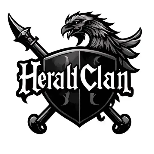 "Herald Clan" herald SHIELD tattoo design idea