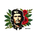 che guevara tattoo design idea