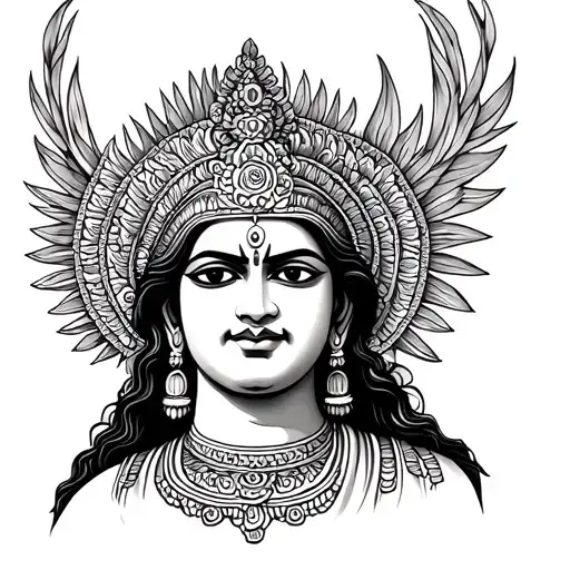 murugan photo vel tattoo design idea