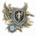 Naples and Boca Juniors tattoo design idea