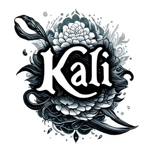 "Kaili" ocean theme tattoo design idea