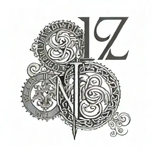 1971 in 1971 in Roman Numerals tattoo It tattoo design idea