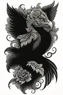 american traditional black and grey tattoo tattoo design idea