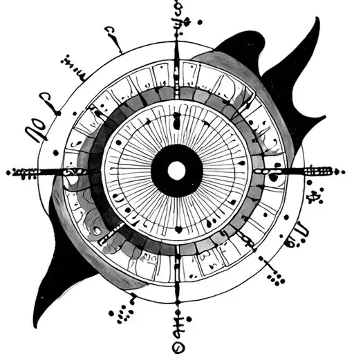 Circle Of Fifths tattoo design idea