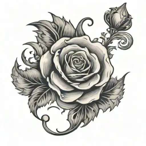 Greatfull Dead Ripple lyrics tattoo design idea