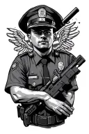 Correctional Officer tattoo design idea