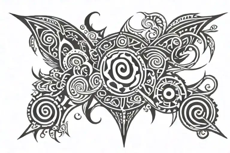 quiet Borderline Personality Disorder tattoo design idea