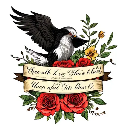 Create a tattoo based on Psalm 23 tattoo design idea