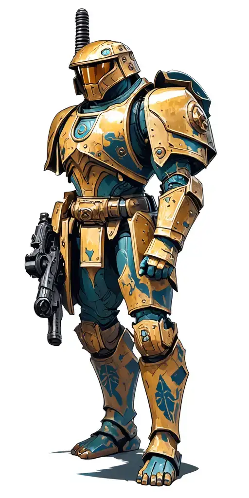 warhammer 40k space marine tattoo design idea