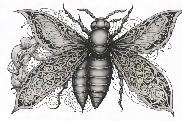 My, my, those eyes like fireI'm a winged insect, you re a funeral pyre Come now, bite through these wiresI'm a waking  tattoo design idea