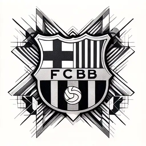 FC Barcelona complex inspired tattoo tattoo design idea