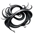 Nombre Infinity tattoo design idea