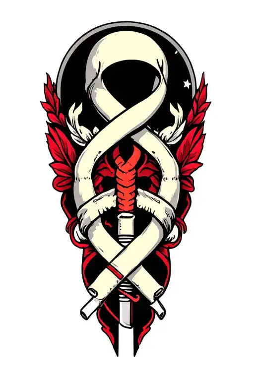Prostate Cancer tattoo design idea
